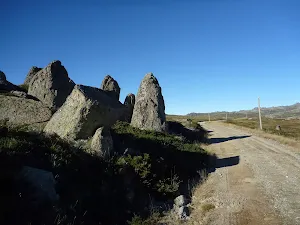 Granite tors beside the old road