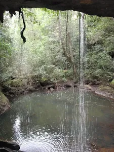 View from behind Martins Falls