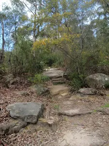 Rocky steps to Pennant Hills
