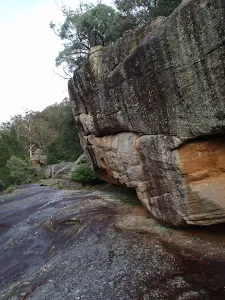 Rocks above Nepean River