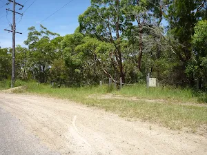 Track intersection near the old Pacific Hwy on the Wallarah Pennisula