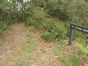 sign at the Southern end of Guringai walk