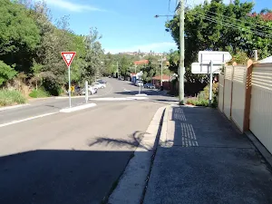 Roundabout at the top of Short St