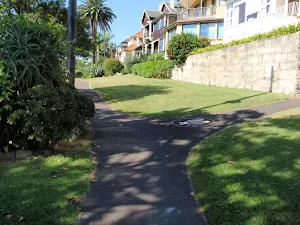 Houses beside Cremorne Reserve