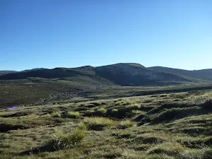 Looking across the Main Range