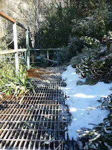 Snow beside Waterfall Track