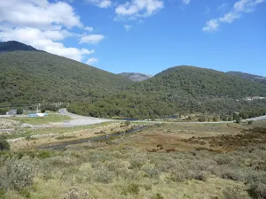 Looking across Thredbo Valley