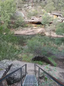 Track leading up and away from Jellybean Pool