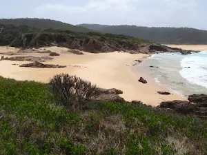 Bournda Beach from Bournda Island