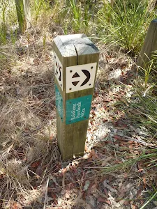 Signpost in Green Point Foreshore Reserve