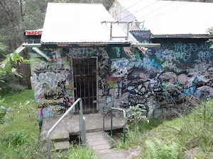 Graffiti on old hall