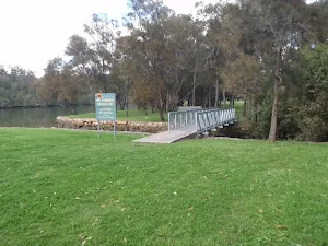 looking back at the bridge
