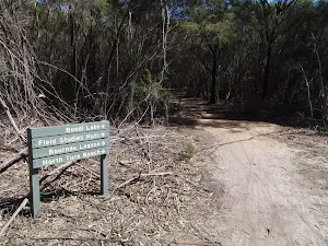 Signpost to Bondi Lake