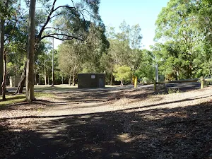 Brick building on the Main Ridge in the Blackbutt Reserve