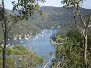 First Hill Looking Down at Berowra Waters