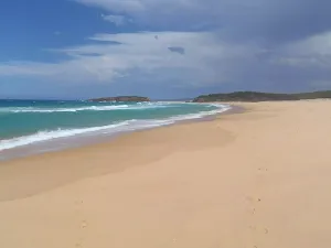 Bournda Beach and Bournda Island