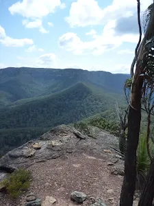 View from near the top of the Korrowall Knife-edge