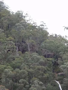 St Helena Ridge from the other side of the valley