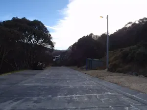 Walking along Guthega Rd