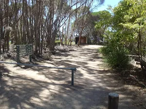 Gate before toilet Bournda Lagoon