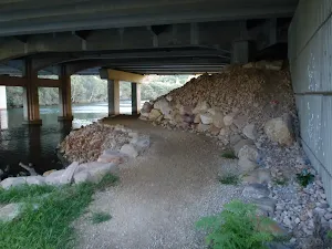 Track under Epping Road Bridge