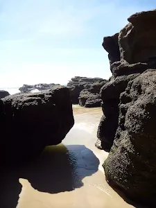 End of first section at Caves Beach Caves