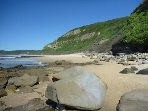 Looking away from Merewether beach