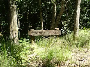 Burunda Brook sign on Lady Carrington Drive
