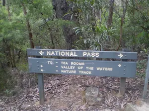 National Pass sign