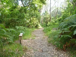 Narrow seat on the Galgabba Point walk