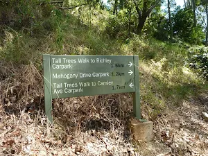 Signage in Blackbutt Reserve