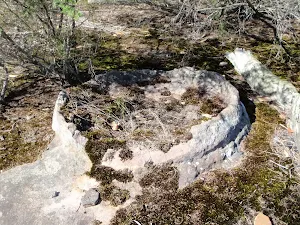 Rock formation in Garigal National park