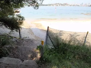 Track at southern end of Milk Beach