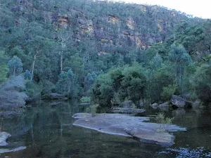 Looking down Erskine Creek