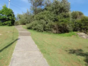 Path between Shark Bay and the Degaussing Station Range