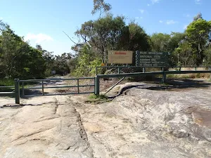 Gate at Woodford end of The Oaks Fire Trail