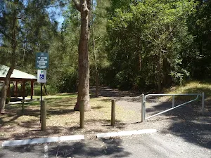Locked gate in Richley Reserve in Blackbutt Reserve