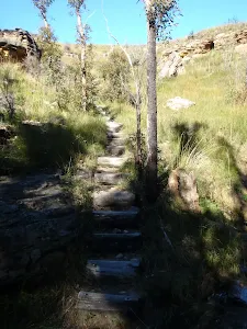 Stairs up to Lockleys Pylon