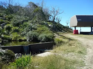 Small dam near Gunbarrel Express on Merritts Traverse