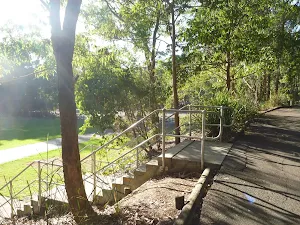 Concrete steps in Carnley Avenue Reserve in Blackbutt Reserve