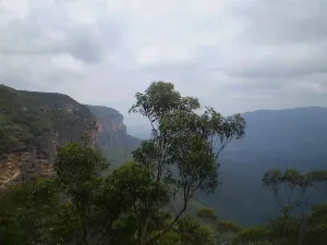 The view on the way down