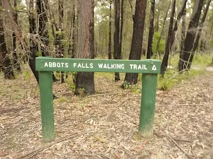Sign to Abbotts Falls in the Watagans