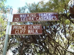 Signage on Prince Henrey Cliff walk