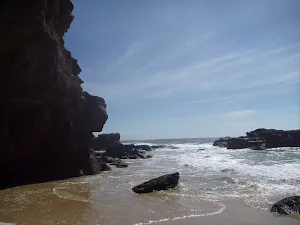 Attractive cloud at Caves Beach Caves