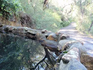 Larger dam behind Spring Beach