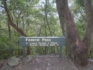 Federal Pass sign