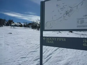 Mount Piper Trail sign