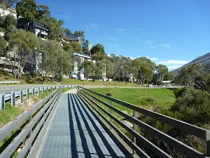 Crossing over the Thredbo River