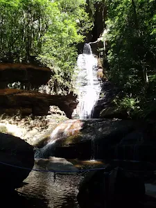 Looking up Empress Falls