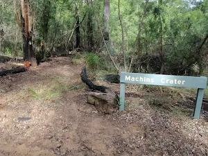 Machins Crater track head